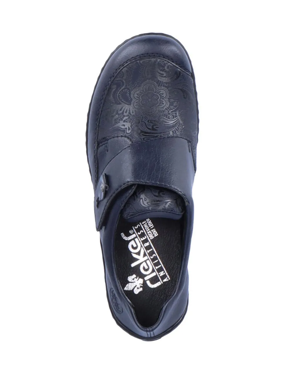 Chaussures Rieker Bleu Bur-Fastener femme