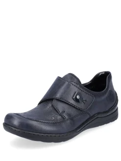 Chaussures Rieker Bleu Bur-Fastener femme