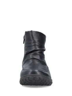 Chaussures Rieker noires zippées