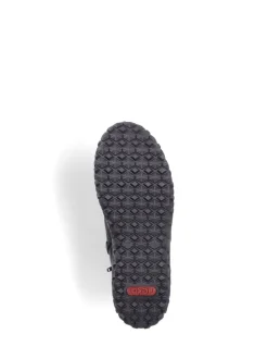 Chaussures Rieker noires zippées