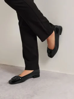 Chaussures vernies Long Tall Sally bout carré