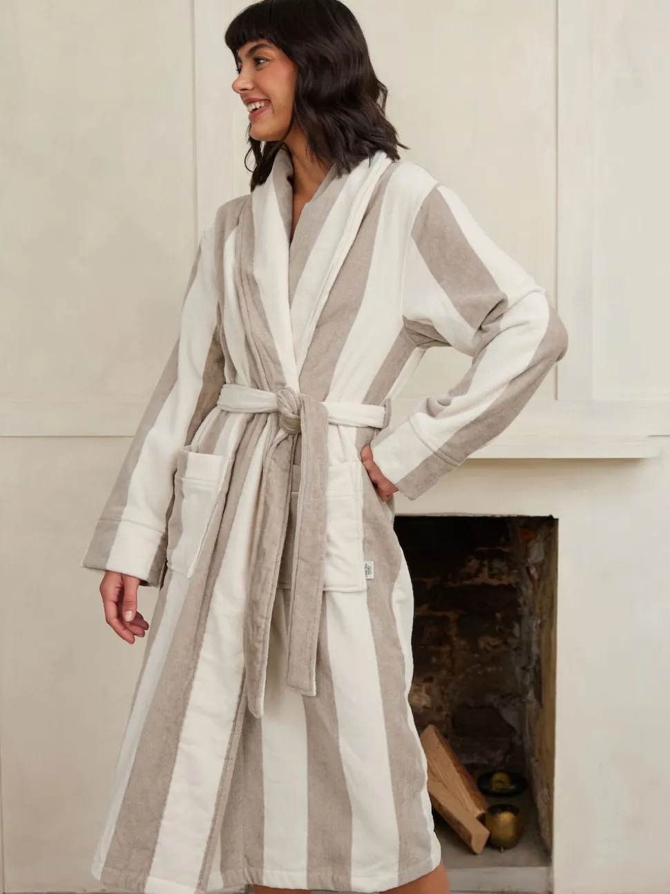 Chelsea Peers Robe de chambre en laine polaire