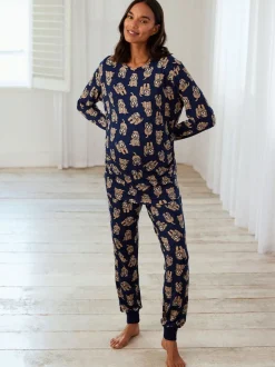 Chelsea pyjama long à imprimé cockapoo Peers