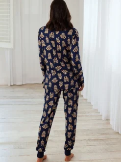 Chelsea pyjama long à imprimé cockapoo Peers