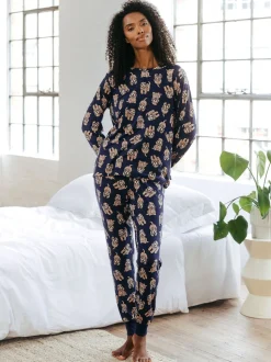 Chelsea pyjama long à imprimé cockapoo Peers