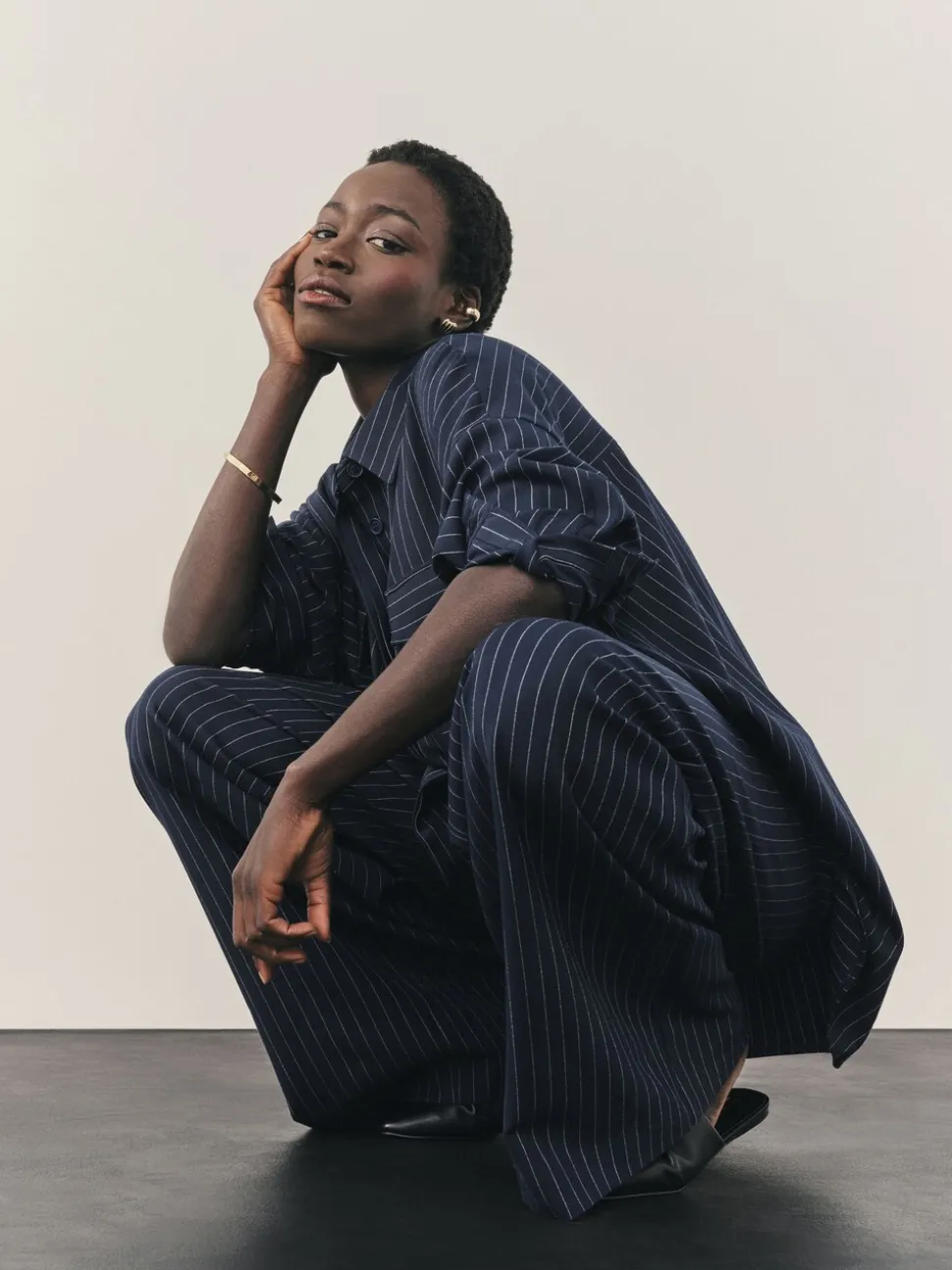 Chemise décontractée à rayures Ordinary