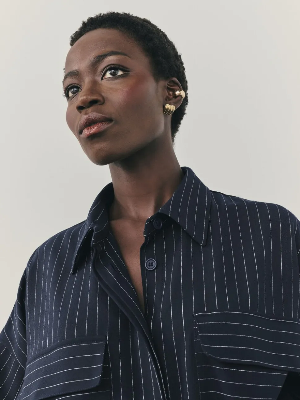 Chemise décontractée à rayures Ordinary