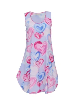 Chemise de nuit Cyberjammies Cœur imprimée en jersey Bus Swing
