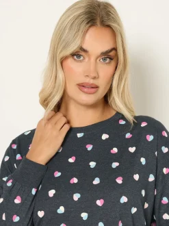 Chemise de nuit Yours Curve à manches longues