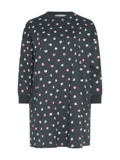 Chemise de nuit Yours Curve à manches longues