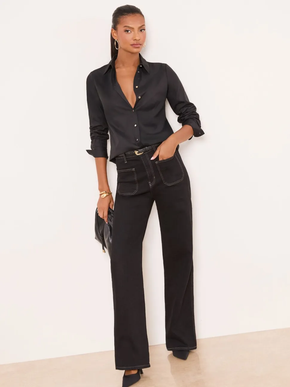 Chemise en popeline Lipsy