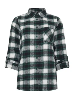 Chemise M&Co à carreaux