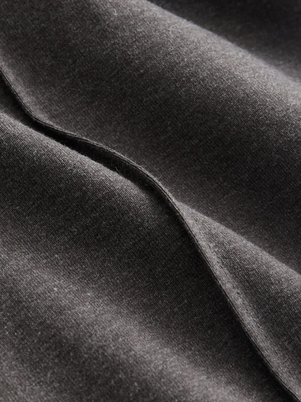 Chiné gris anthracite - Joggers Jersey