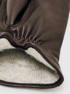chocolat - Gants en cuir Reiss Giselle