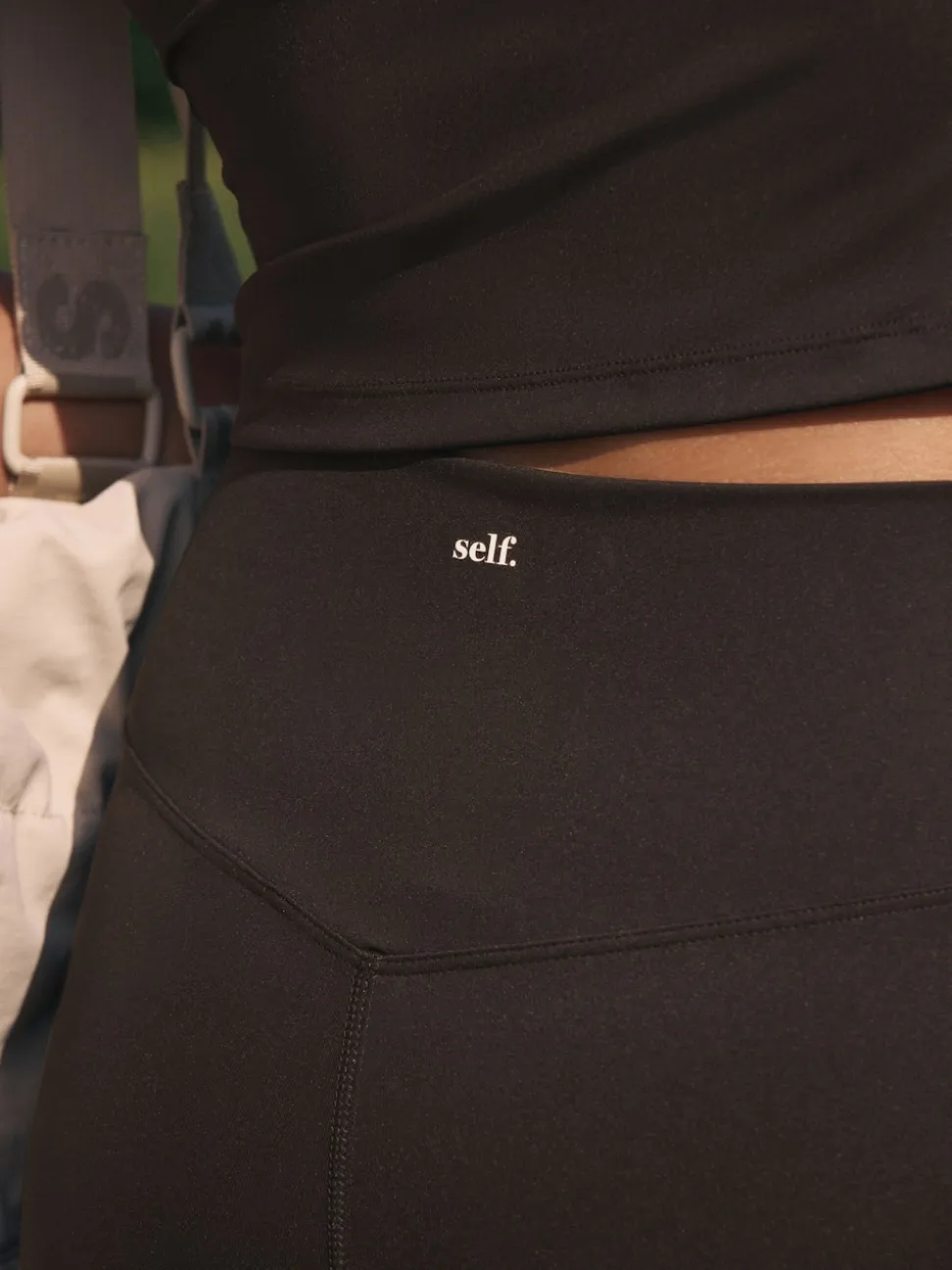 chocolat - soi-même. Legging taille haute