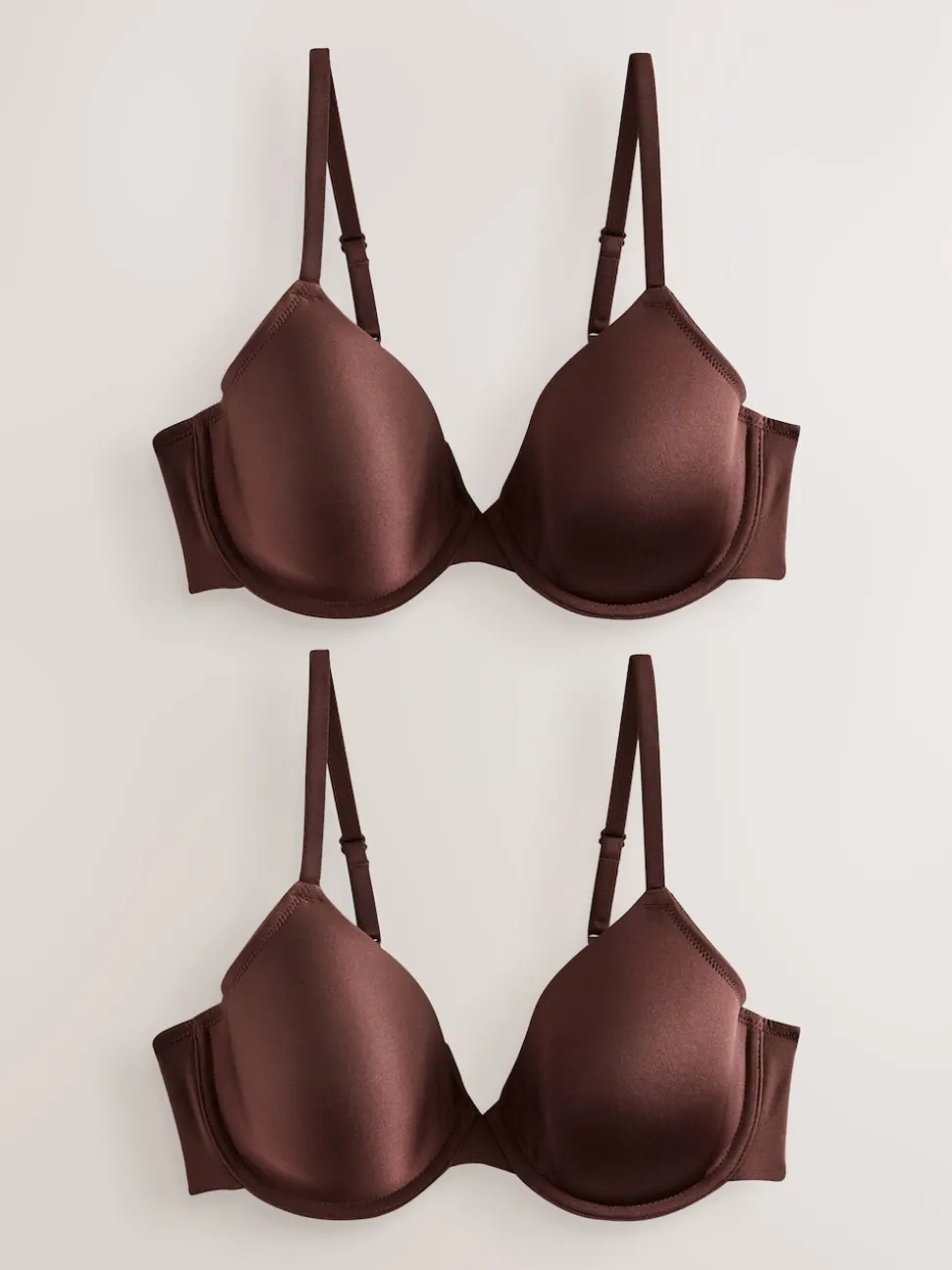 Chocolat Nude - Lot de 2 Soutiens-gorge A-E Smoothing Ultimate Comfort