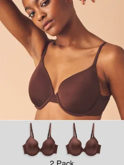 Chocolat Nude - Lot de 2 Soutiens-gorge A-E Smoothing Ultimate Comfort