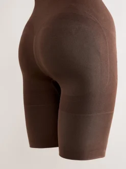 Chocolat Nude - Slips gainants fermes sans coutures pour le contrôle du ventre