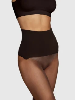 Collants Heist 35 Denier marron semi-opaque