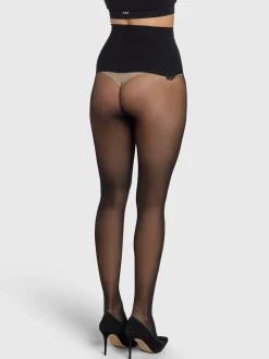 Collants Heist 35 Deniers intégrés gainants Noir