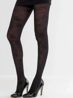 Collants Pour Moi en dentelle fleurie