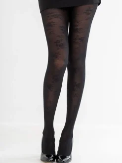 Collants Pour Moi en dentelle fleurie