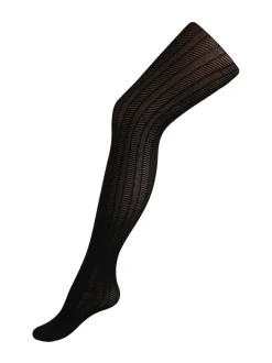 Collants Pour Moi Rayure Dentelle