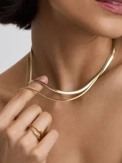 Collier D.louise imperméable Essentiels chaîne serpent