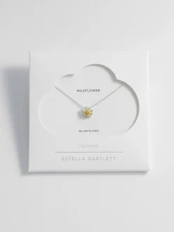 Collier Estella Bartlett à pendentif fleur sauvage