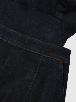 Combinaison ample en denim Reiss Dionna à découpes