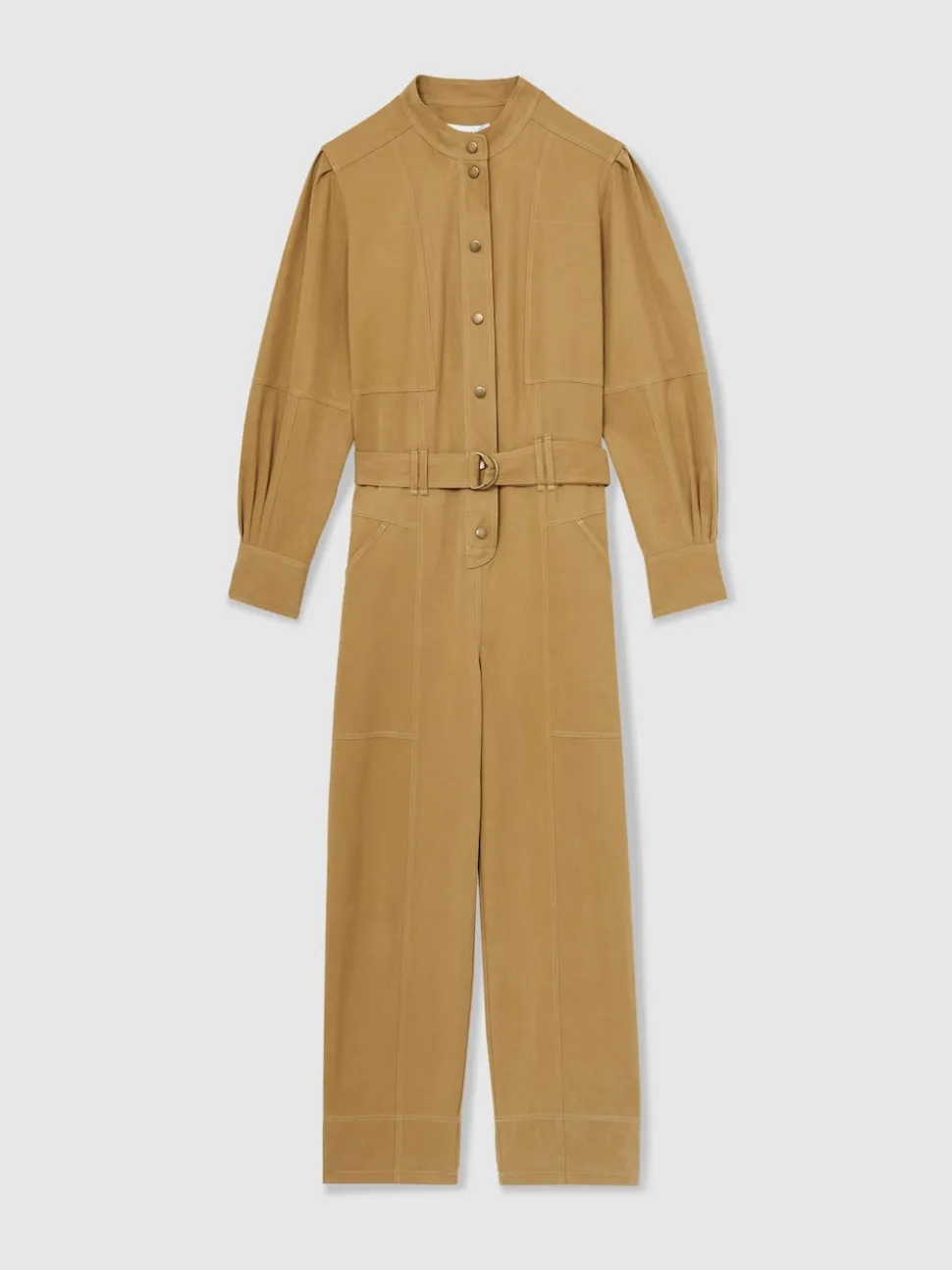 Combinaison ample en lyocell et coton Reiss Mina