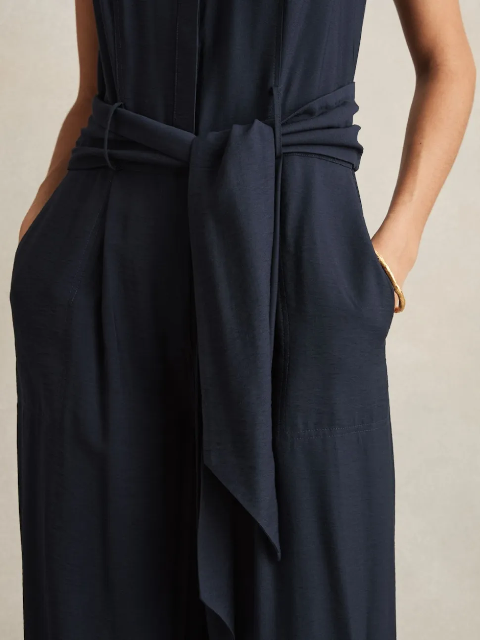 Combinaison ceinturée Reiss Raven ample