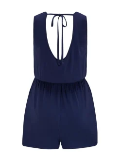 Combinaison de plage en jersey extensible Pour Moi boutonnée sur le devant