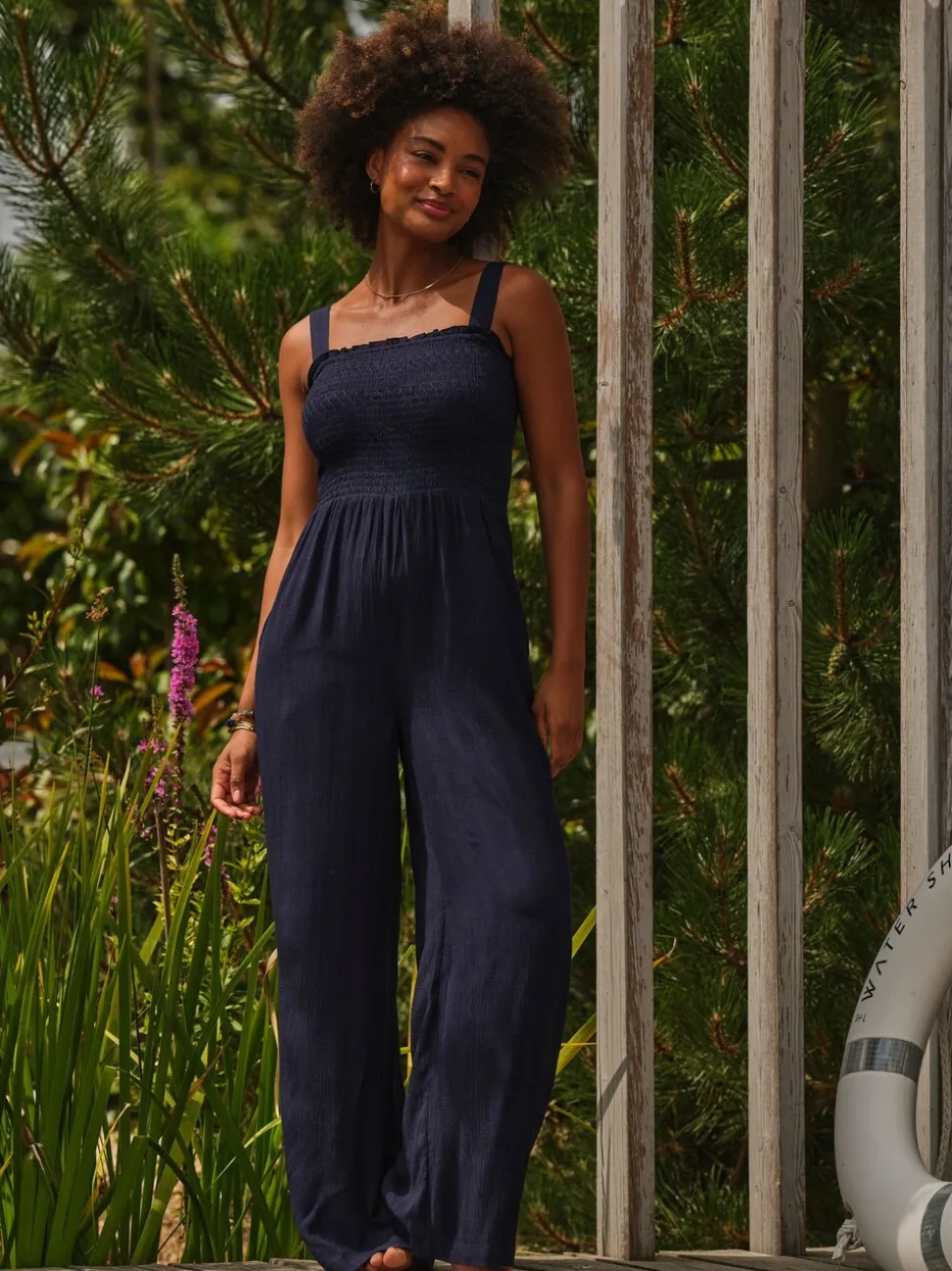 Combinaison FatFace Beachwear froncée