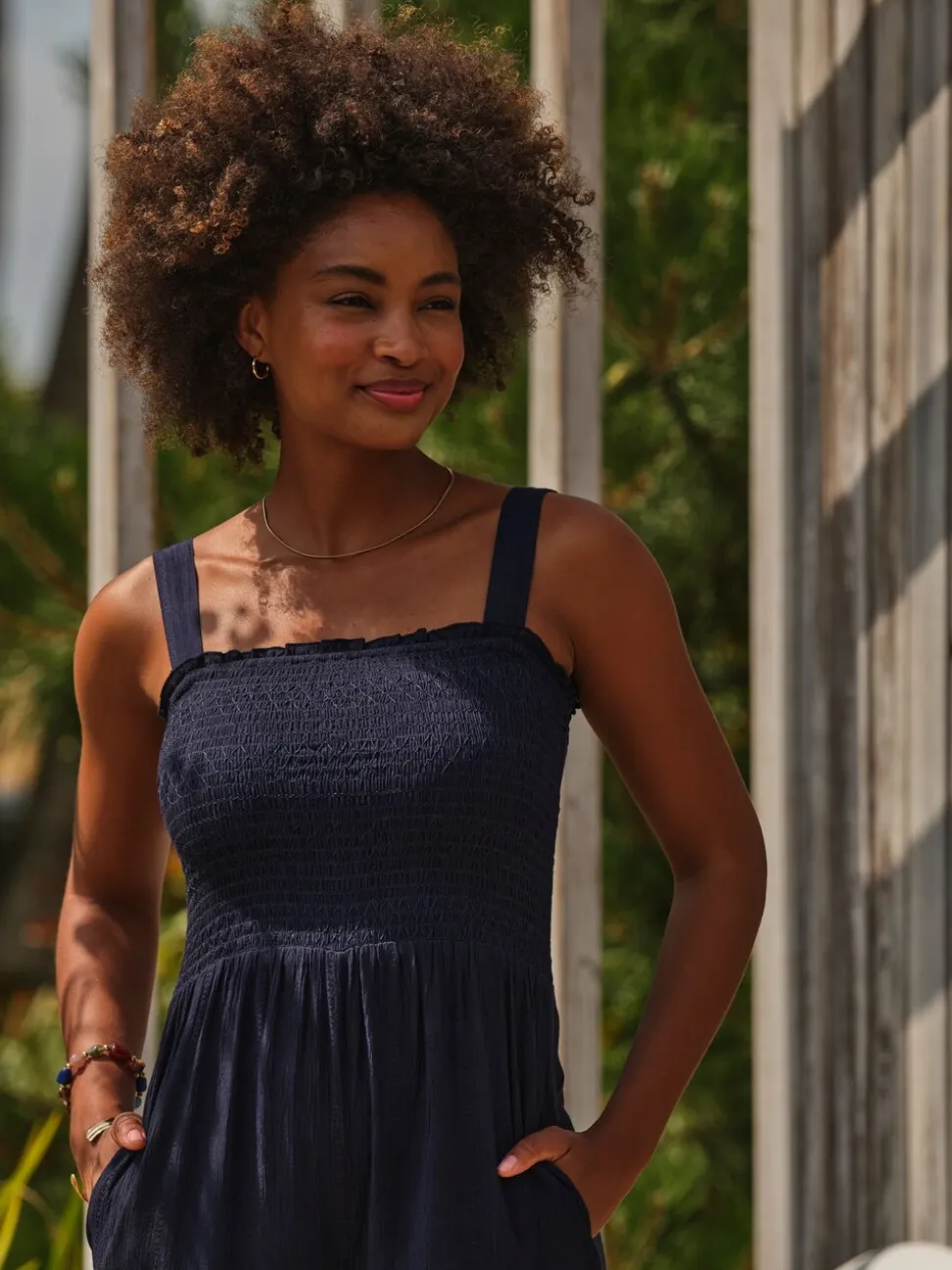 Combinaison FatFace Beachwear froncée