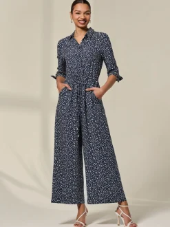 Combinaison Jolie Moi à manches larges nouée