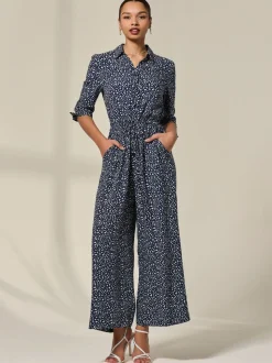 Combinaison Jolie Moi à manches larges nouée