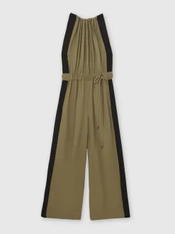 Combinaison large rassemblée color block Reiss Inez