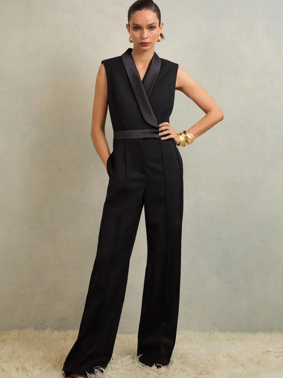 Combinaison smoking ample Reiss Gaia Atelier
