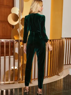 Combinaison Sosandar Velvet Wrap
