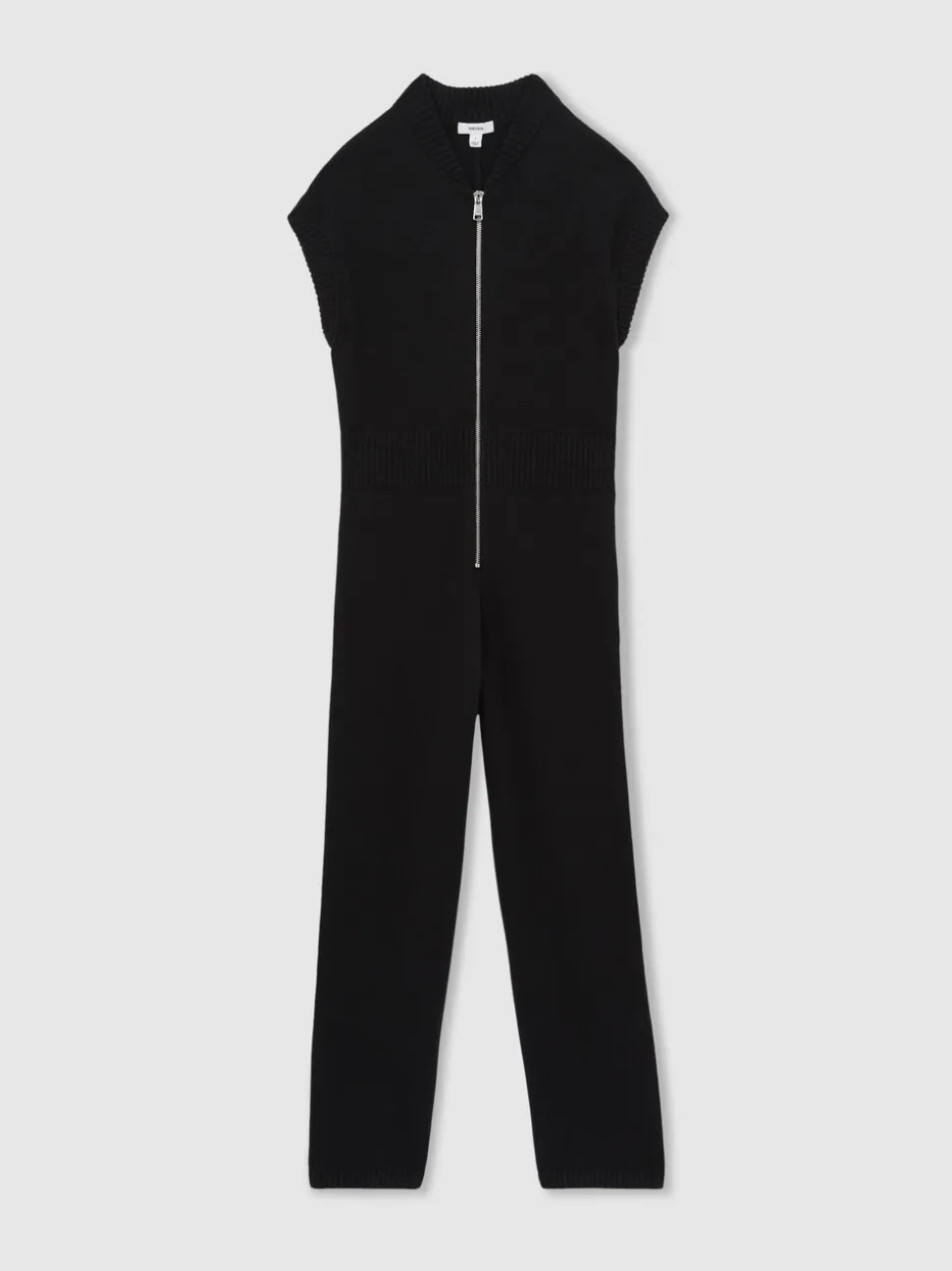 Combinaison zippée en maille de coton Reiss Nellie