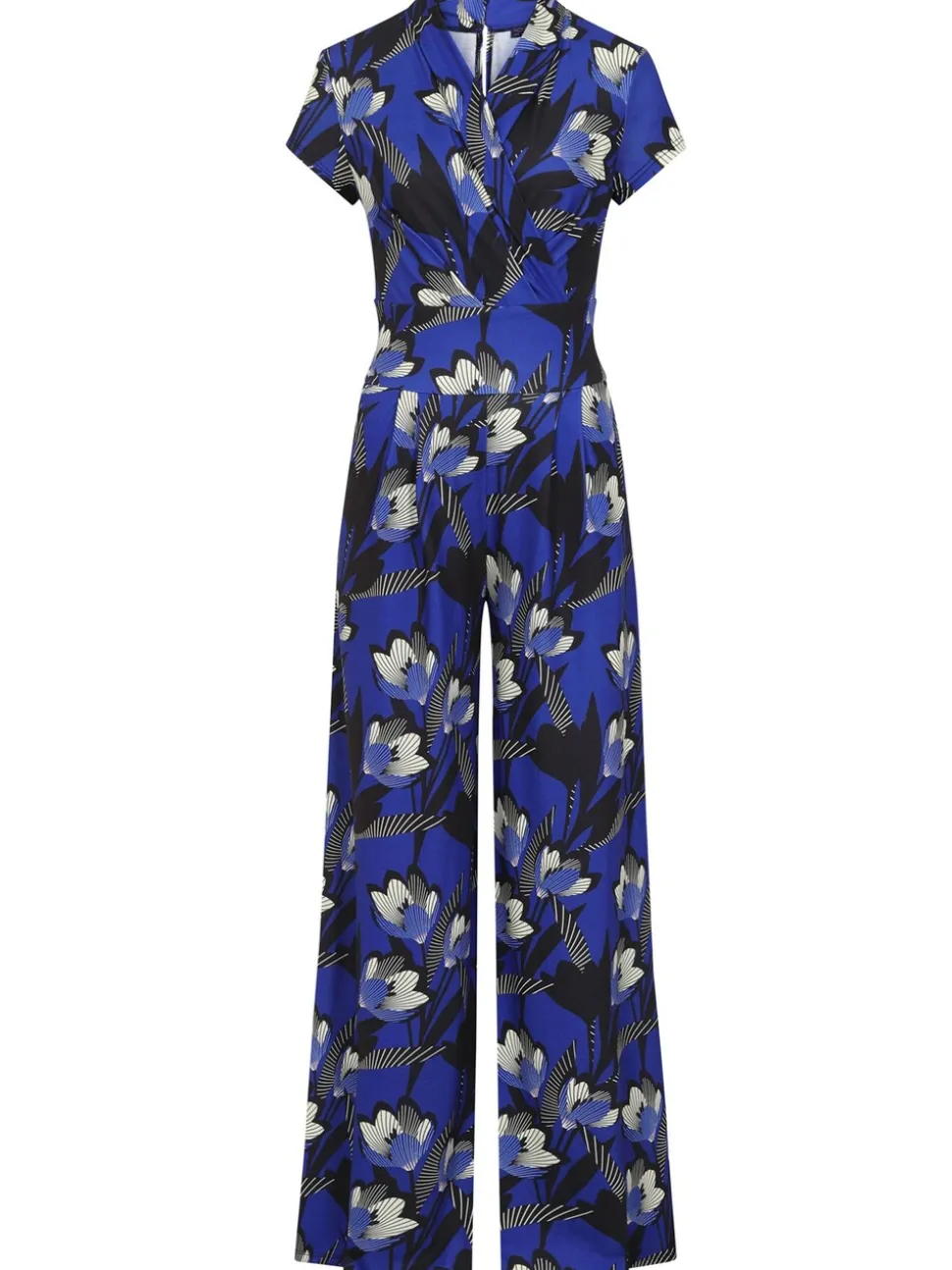 Combi-pantalon large Hot Squash bleu femme