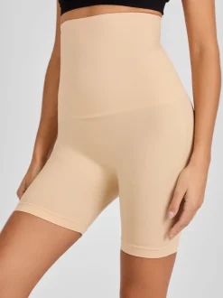 Couleur amande - Shorts postnatal Emma Jane