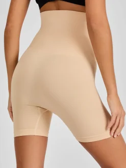 Couleur amande - Shorts postnatal Emma Jane