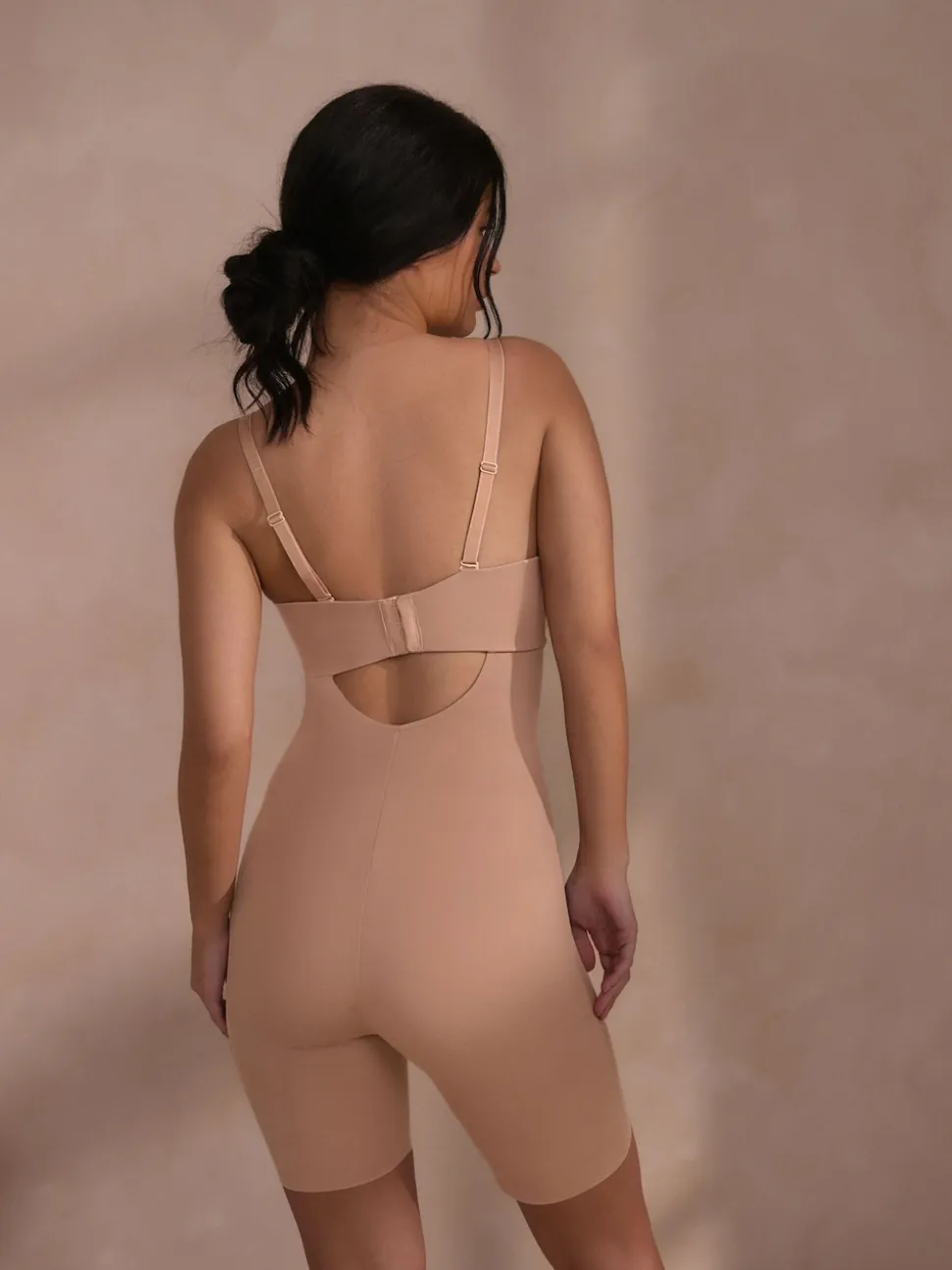 Couleur praline - DD+ Minimising Bandeau Tummy Control Thigh Smoother