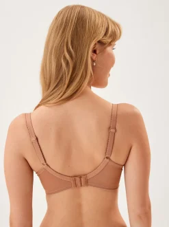 Couleur praline - Soutien-gorge Dentelle DD+