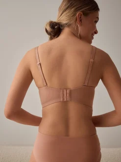 Couleur praline - Soutien-gorge push-up multi-voies sans armature