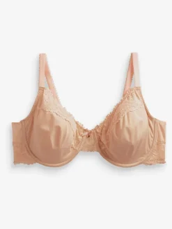 Couleur praline - Soutien-gorge réducteur à bonnets classiques E+