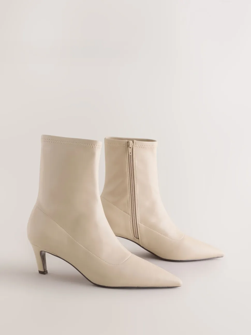 Crème - Bottes chaussettes Forever Comfort® à bout pointu