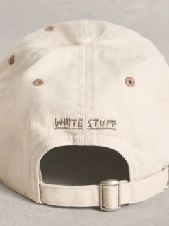 Crème - Casquette de baseball White Stuff 100% coton